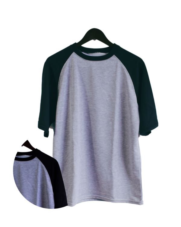 Oversize Two-Colors - Negro/Gris Claro - Imagen 3