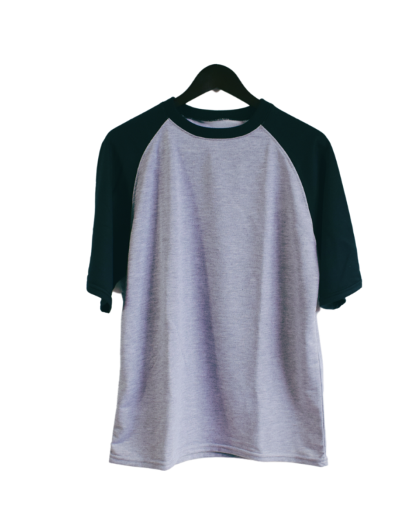 Oversize Two-Colors - Negro/Gris Claro - Imagen 2