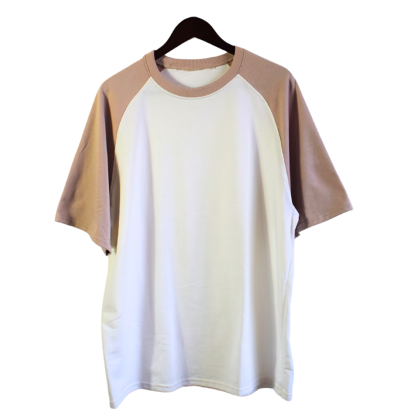 Oversize Two-Colors - Cramel/Marfil - Imagen 2