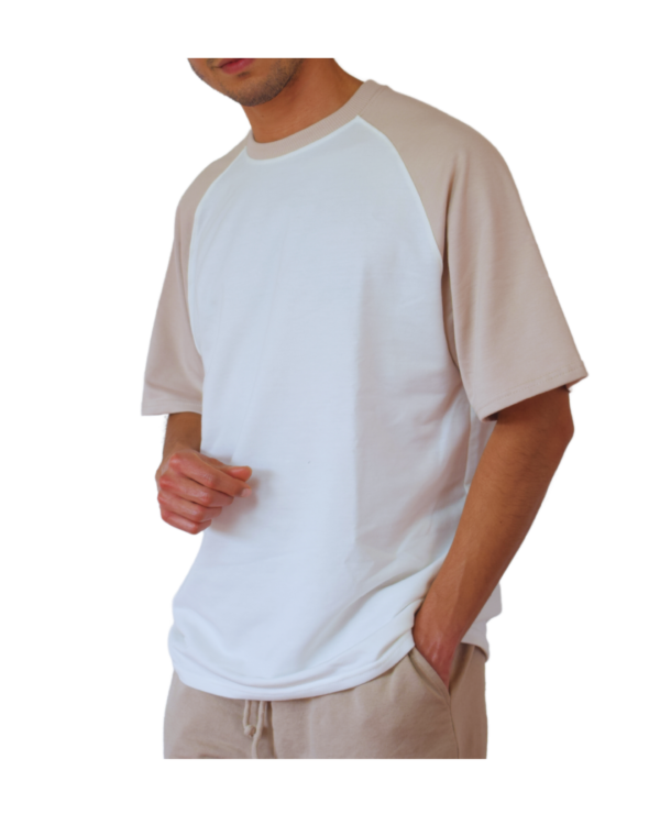 Oversize Two-Colors - Cramel/Marfil