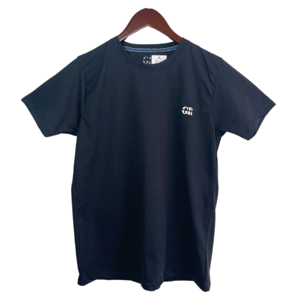Camiseta Slim Basic Negro - Imagen 2