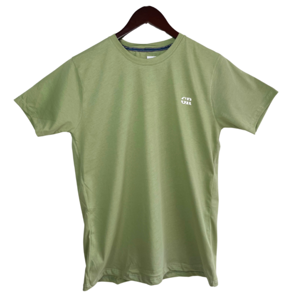 Camiseta Slim Basic Pistacho - Imagen 2