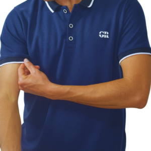 Camiseta Polo Classic Textured Marine