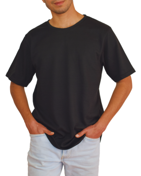 Oversize Fit-Basic Negro