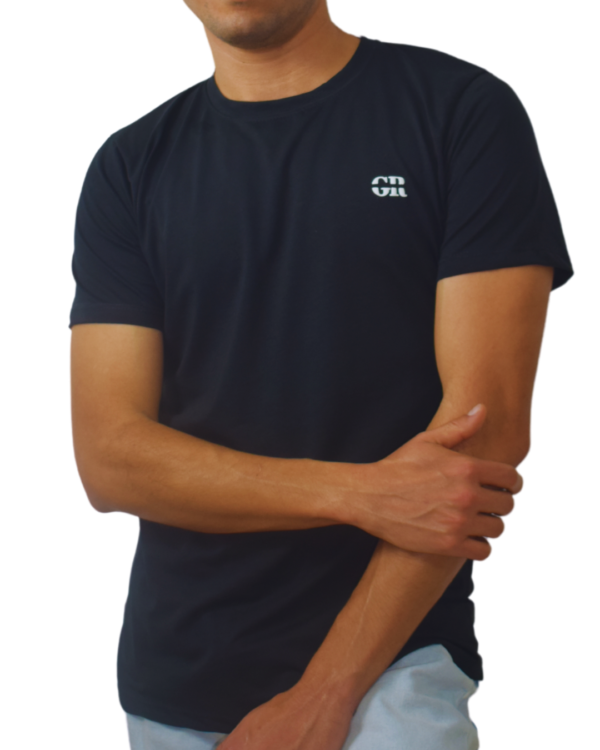 Camiseta Slim Basic Negro